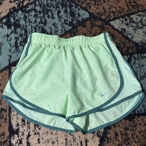 Nike Women's Mint Green Athletic Shorts